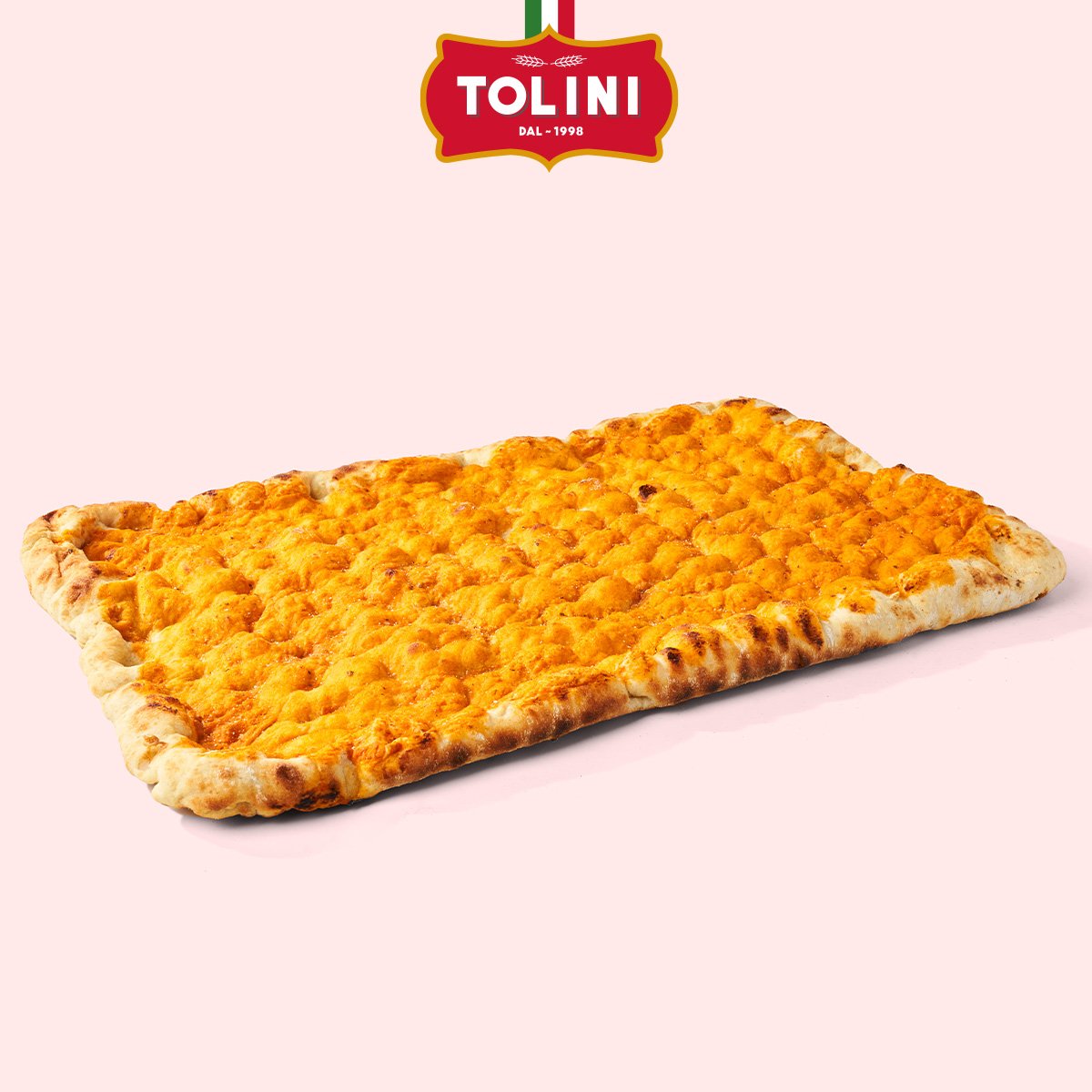 Plaat pizza focaccia met tomatensaus - Tolini - Van Tol Convenience Food