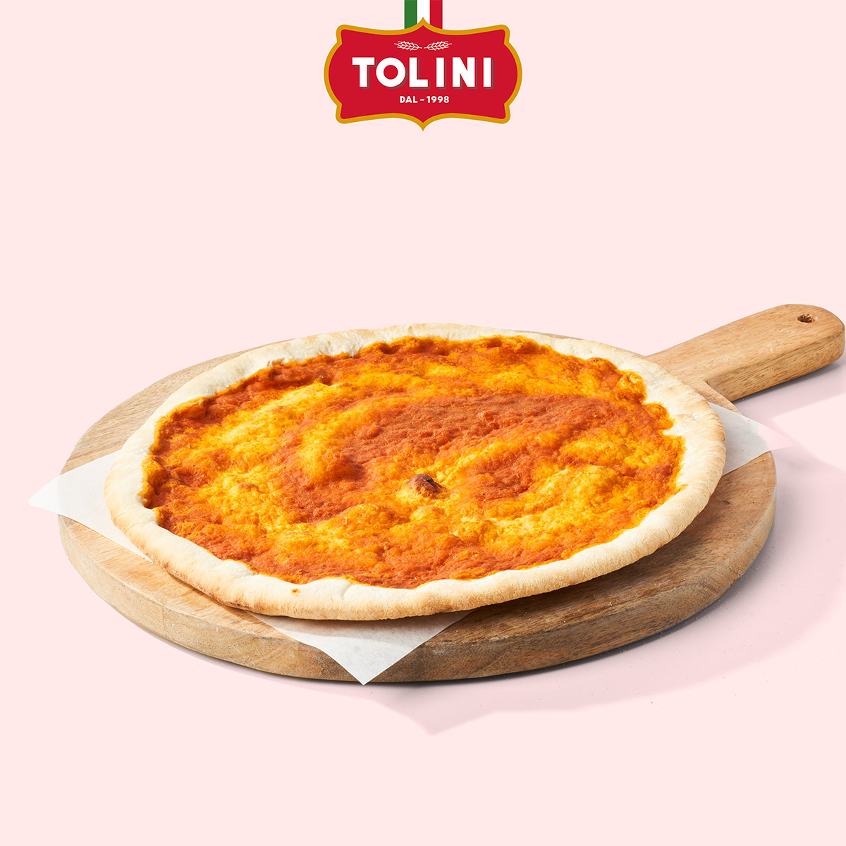 Pizzabodem tomatensaus Tolini - Authentiek Italiaans - Van Tol Convenience Food