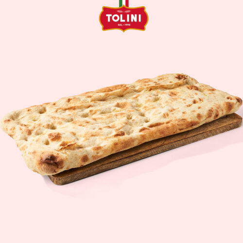 Plaat focaccia pizza volkoren - Tolini - Van Tol Convenience Food