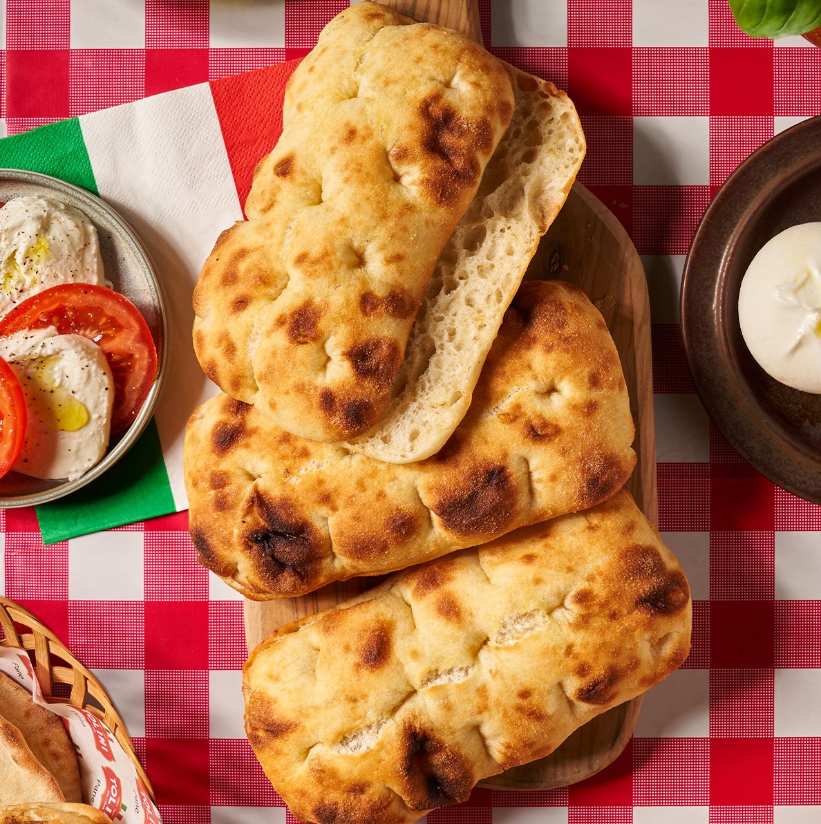 focacciotto - focaccia romana - Tolini - Van Tol Convenience Food