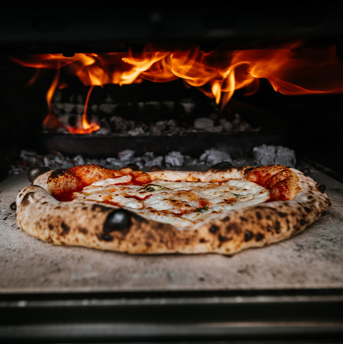 pizza oven - pizza margherita - Van Tol Convenience Food - Tolini pizza