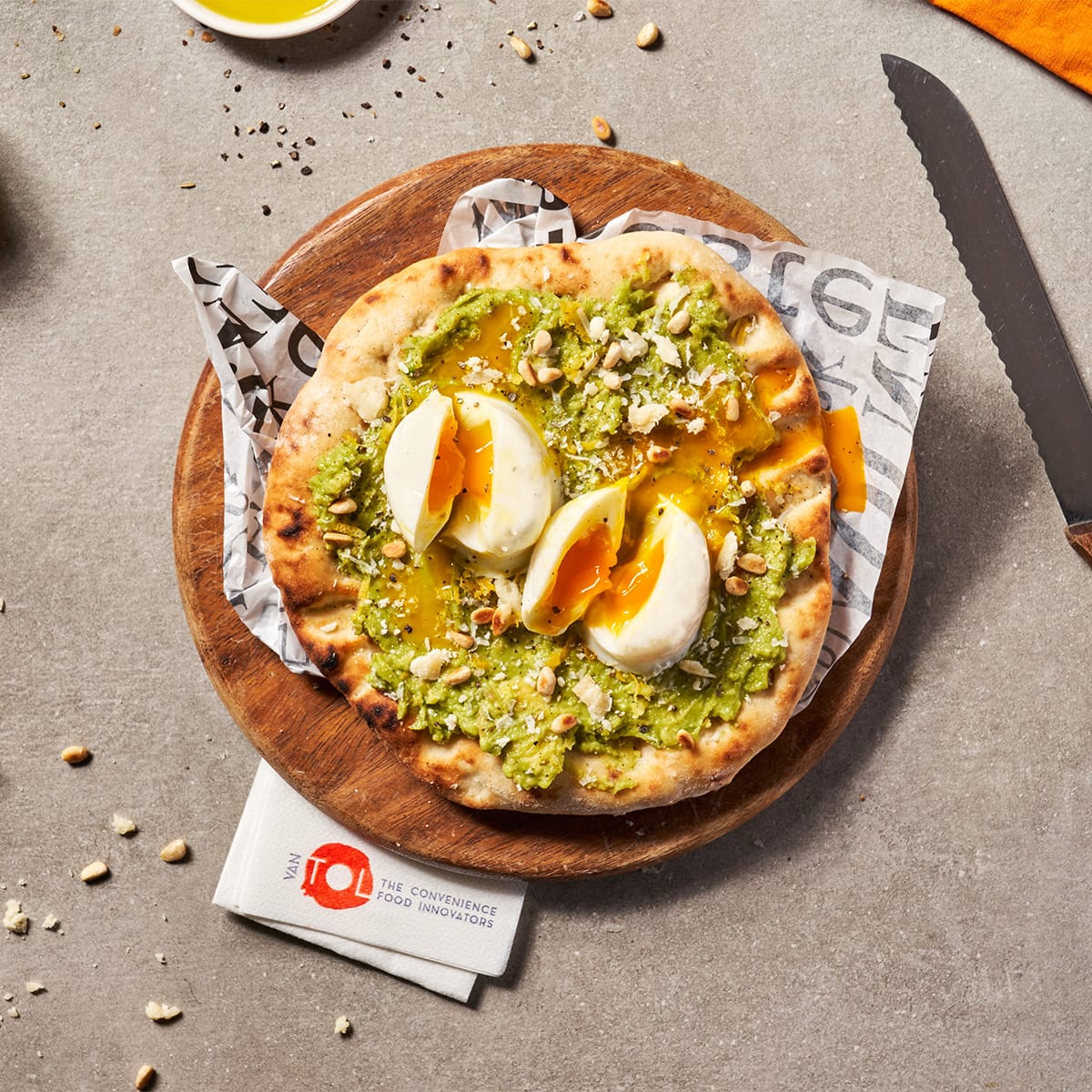 Avocado smash poached egg - kant-en-klaar gepocheerd ei - Cocotine - Van Tol Convenience Food