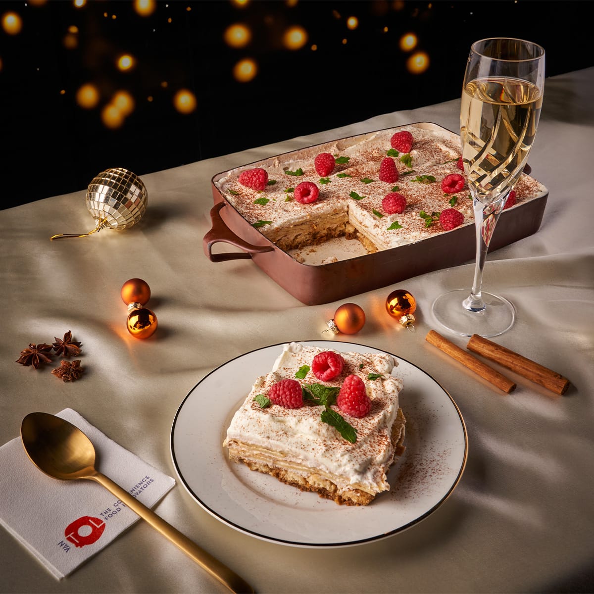 Kerst tiramisu - Eggwrap - Van Tol Convenience Food