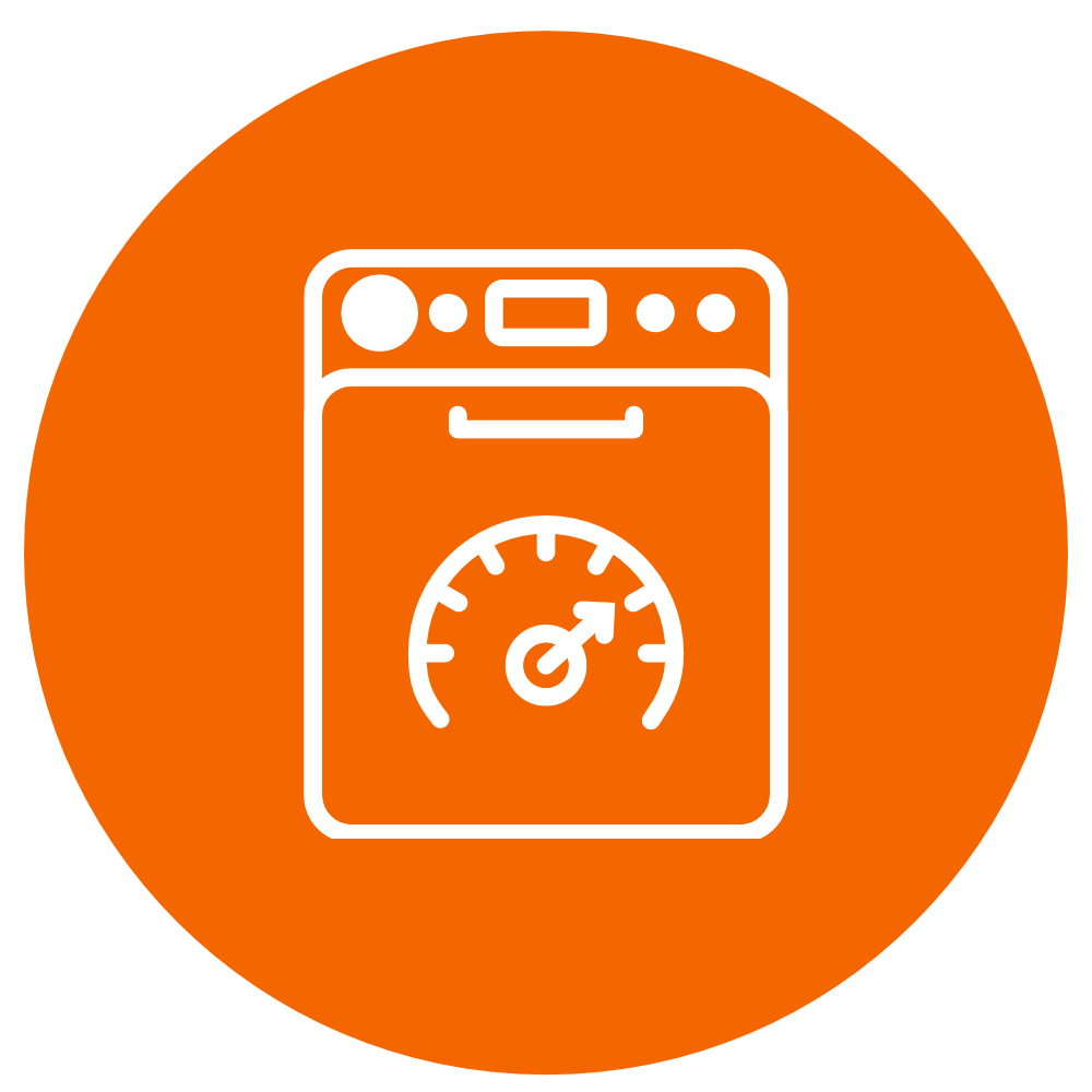 High speed oven icoon