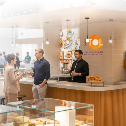 Gastvrij stand render Van Tol Convenience Food Gastvrij Rotterdam stand